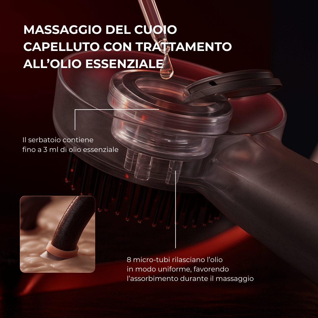Hairvana Bloom™ - Massaggiatore a Luce Rossa - Hairvana