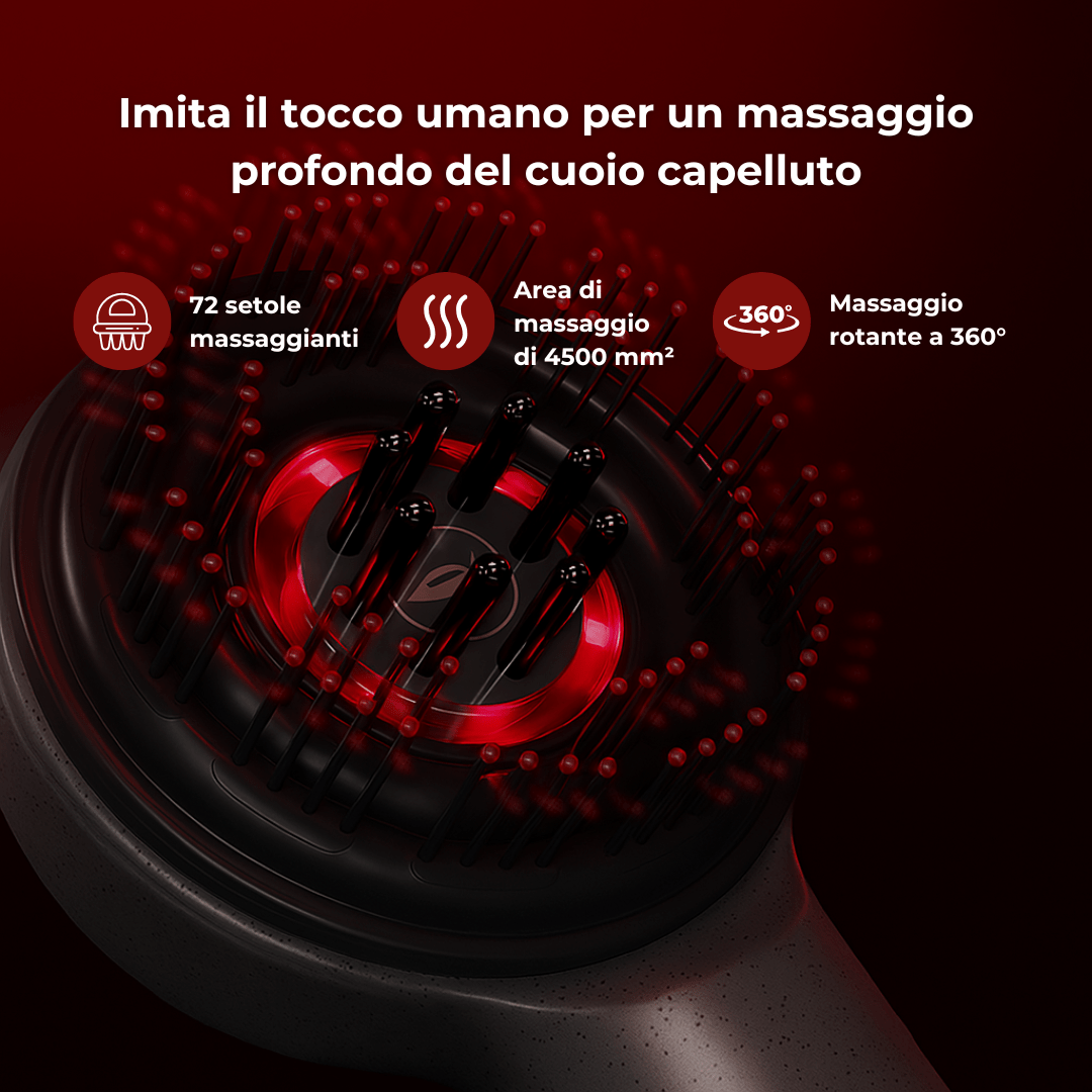 Hairvana Bloom™ - Massaggiatore a Luce Rossa - Hairvana